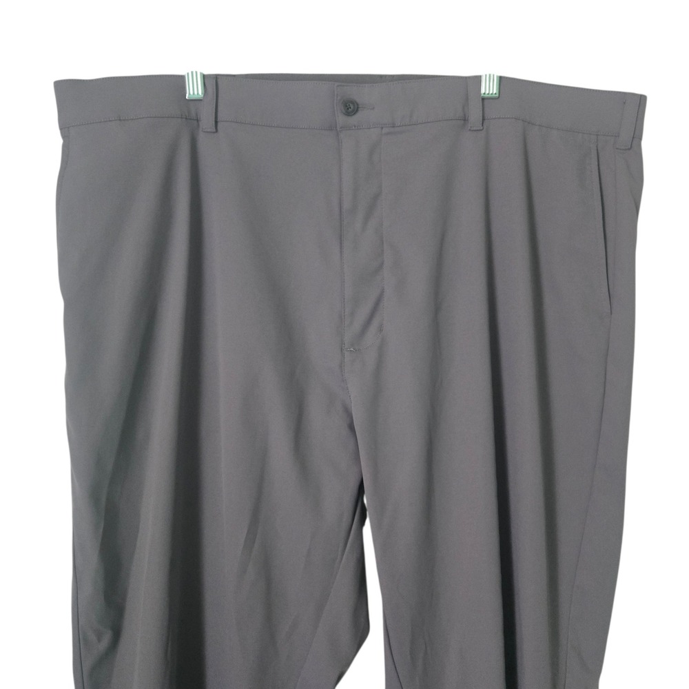 Grand Slam Mens 42x31 Gray Performance Stretch Straight Leg Golf Pants